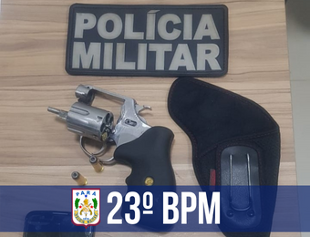23° BPM localiza suspeito de integrar facção criminosa